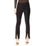 Womens Slit Front Flair Pants