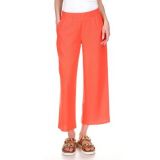 Cropped Pull On Pants