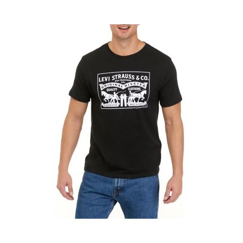 리바이스 Crew Neck Graphic T-Shirt