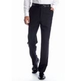 Classic Fit Black Solid Suit Separate Pants