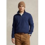 Terry Quarter Zip Pullover Sweatshirt