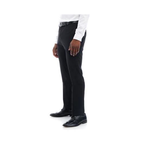 타미힐피거 Black Solid Suit Pants