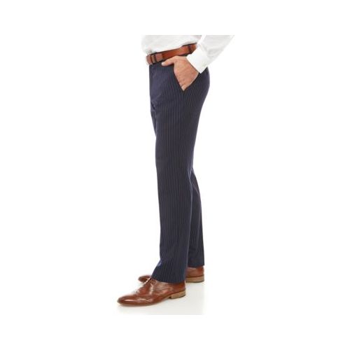 타미힐피거 Pinstripe Stretch Classic Fit Suit Separate Pants