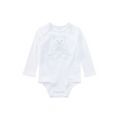 Baby Boys Embroidered Polo Bear Graphic Bodysuit