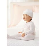 Baby Striped Organic Cotton Footed Coverall