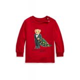 Baby Boys Holiday Bear Jersey Graphic T-Shirt