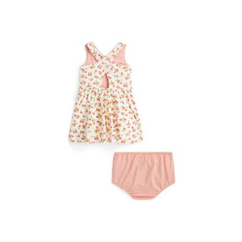 폴로 랄프로렌 Baby Girls Strawberry Jersey Dress & Bloomer