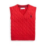 Baby Boys Cable-Knit Cotton Sweater Vest