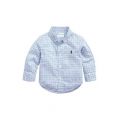 Baby Boys Plaid Cotton Poplin Shirt