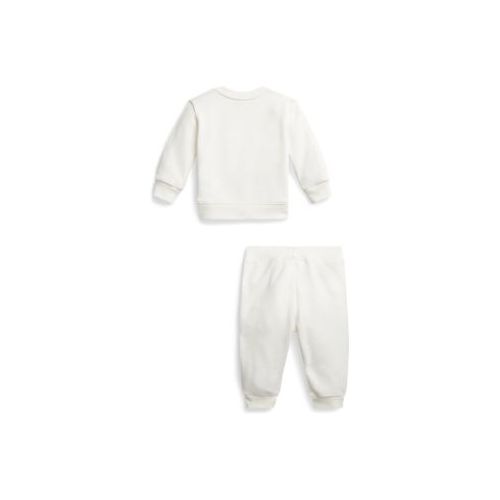 폴로 랄프로렌 Baby Boys Polo Bear Fleece Sweatshirt & Jogger Pants Set