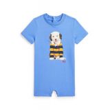 Baby Boys Dog-Print Cotton Jersey Shortall