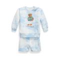Baby Boys Polo Bear Fleece Sweatshirt & Short Set