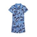 Baby Boys Reef-Print Cotton Polo Shirt & Short Set