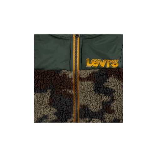 리바이스 Baby Boys 3-Piece Camo Vest Set