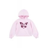 Girls 4-6x Pink Hooded Pullover
