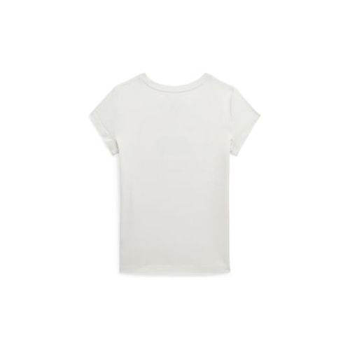 폴로 랄프로렌 Girls 4-6x Cotton Jersey Graphic T-Shirt