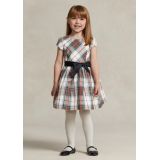 Girls 2-6x Plaid Fit and Flare Dress