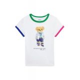 Girls 4-6x Polo Bear Cotton Jersey Graphic T-Shirt