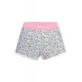 Girls 2-6x Floral French Terry Shorts