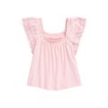 Girls 7-16 Eyelet Embroidered Cotton Jersey Top
