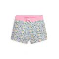 Girls 7-16 Floral French Terry Shorts
