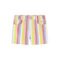 Girls 7-16 Printed Stripes Shorts