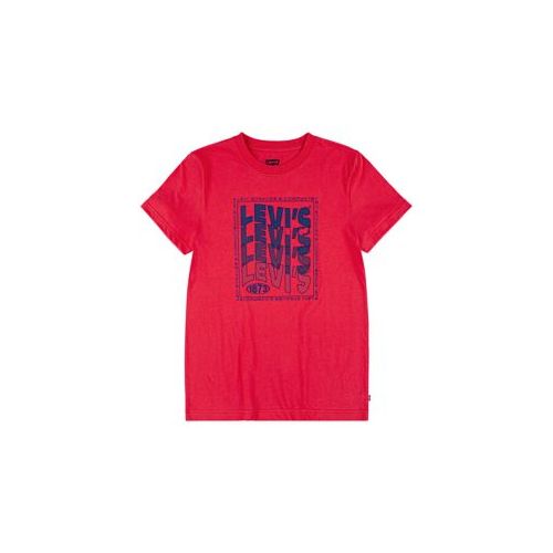 리바이스 Boys 8-20 Wavy Logo Graphic T-Shirt