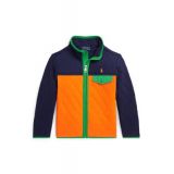 Boys 4-7 Color Blocked Quilted Double Knit Jacket