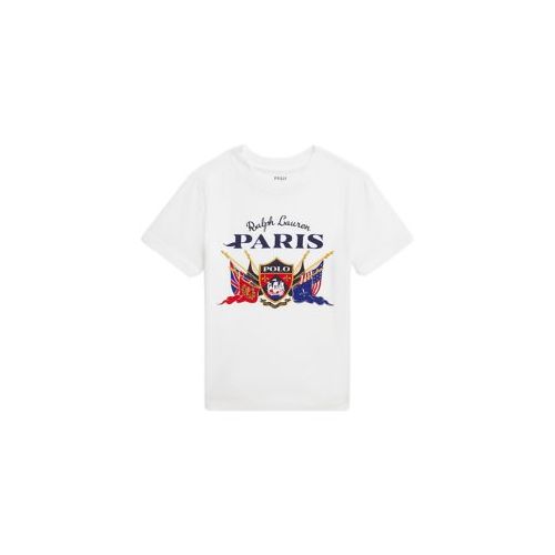 폴로 랄프로렌 Boys 4-7 Cotton Jersey Graphic T-Shirt