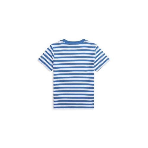 폴로 랄프로렌 Boys 2-7 Polo Bear Striped Cotton Jersey T-Shirt