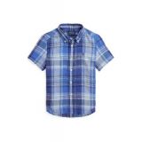 Boys 8-20 Linen Short Sleeve Shirt