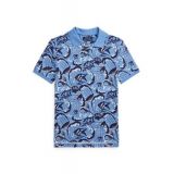 Boys 8-20 Reef Print Cotton Mesh Polo Shirt