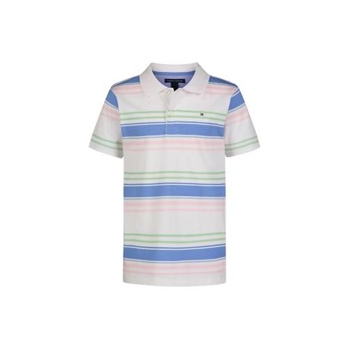 타미힐피거 Boys 8-20 Short Sleeve Wordmark Polo Shirt