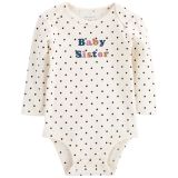 Carters Baby Sis Collectible Bodysuit