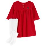 Carters 2-Piece Thermal Dress & Tights Set