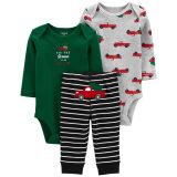 Carters 3-piece Holiday Little Character Set