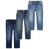 Carters 3-Pack Straight Leg Jeans