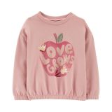 Carters Love Grows French Terry Top