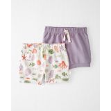 Carters 2-Pack French Terry Bubble Shorts