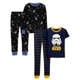 Carters 4-Piece Star Wars 100% Snug Fit Cotton PJs