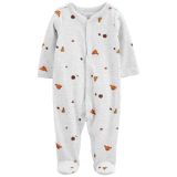 Carters Thanksgiving Snap-Up Thermal Sleep & Play