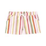 Carters Striped Pull-On French Terry Shorts