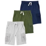 Carters 3-Pack Pull-On Shorts