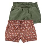 Carters 2-Pack Pull-On Shorts