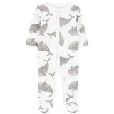Carters Whale Snap-Up Cotton Sleep & Play