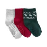 Carters 3-Pack Christmas Socks