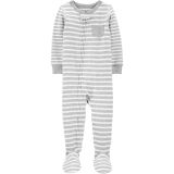 Carters 1-Piece Striped 100% Snug Fit Cotton Footie PJs