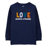Carters Love Makes A Family Jersey Tee