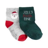 Carters 2-Pack Christmas Socks
