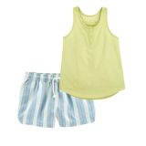 Carters Smocked Top and Shorts Set